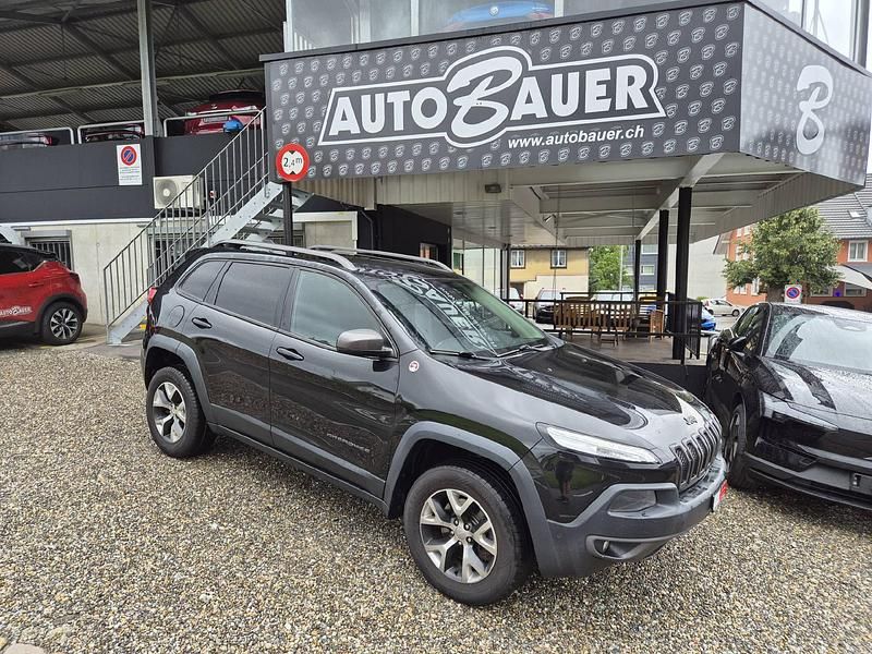 Schwarz Gebraucht 2014 Jeep Cherokee Trailhawk SUV | CHF 15’900 (Etwas zu teuer) - Bild 1/4