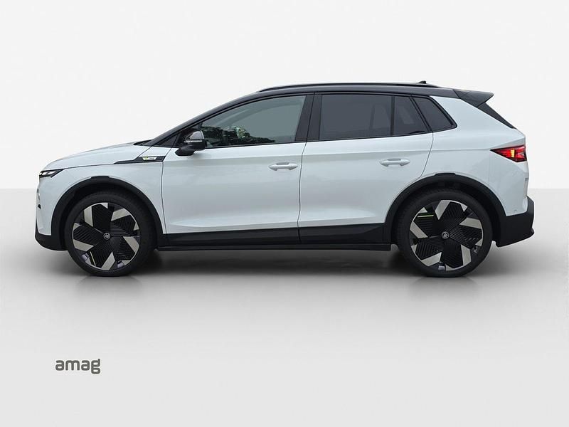 Neu Skoda Elroq RS 250 kW (340 PS) 2025 Mo. weiss, met./schwarzes dach SUV