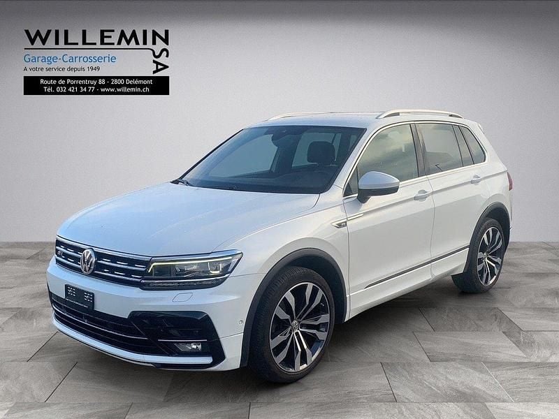 Gebraucht VW Tiguan Highline 230 PS (169 kW) 2019 Weiss SUV