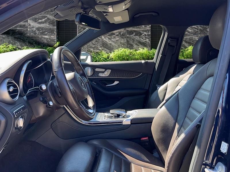 Gebraucht Mercedes GLC250 AMG line 211 PS (155 kW) 2018 Coupé