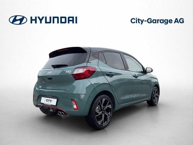 Neu Hyundai i10 N Line 90 PS (66 kW) 2025 Grün Kleinwagen