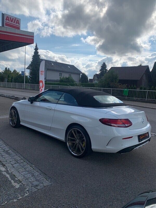 Gebraucht Mercedes C200 AMG line 184 PS (135 kW) 2017 Cabrio
