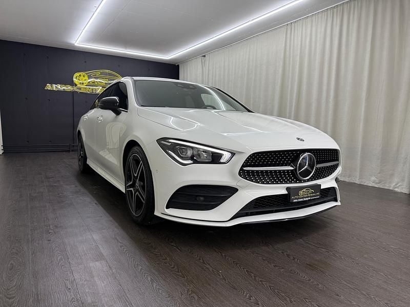 Gebraucht Mercedes CLA200 Shooting Brake AMG line 163 PS (119 kW) 2020 Weiss Kombi