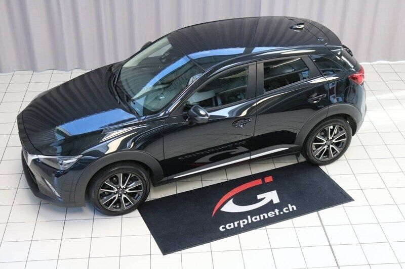 Gebraucht Mazda CX-3 105 PS (77 kW) 2016 Schwarz SUV