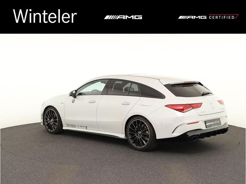 Gebraucht Mercedes CLA35 AMG Shooting Brake AMG 306 PS (225 kW) 2021 Weiss Kombi