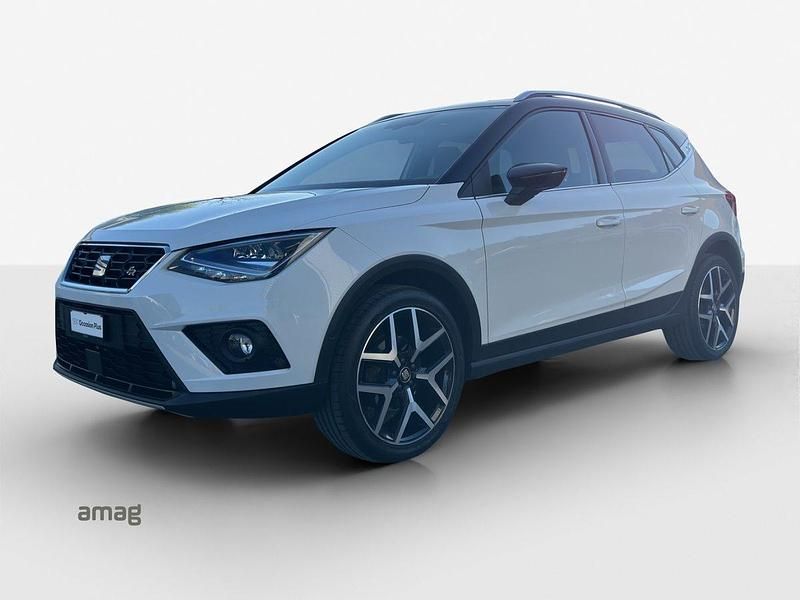 Gebraucht Seat Arona FR 110 PS (80 kW) 2021 Nevada white  roof midblack SUV