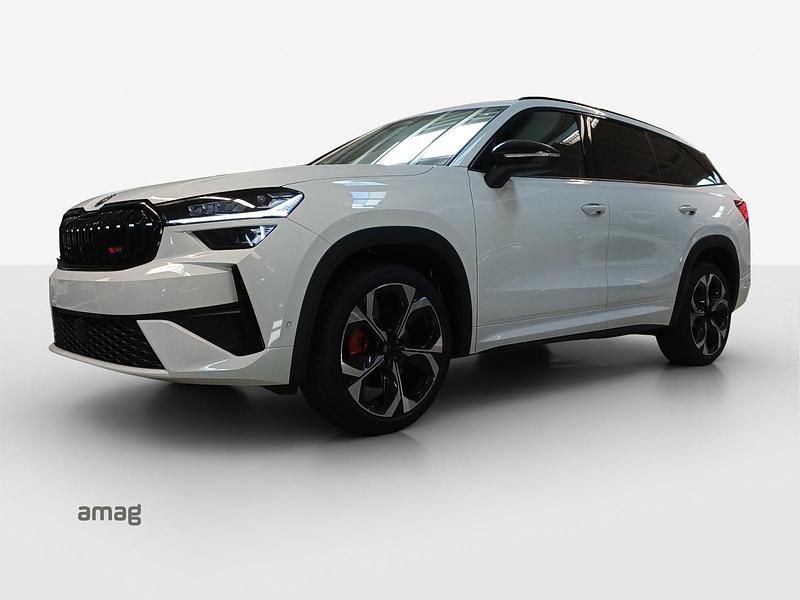 Moon weiss, metallic Neu 2025 Skoda Kodiaq RS SUV | CHF 70’490 (Etwas zu teuer) - Bild 1/4