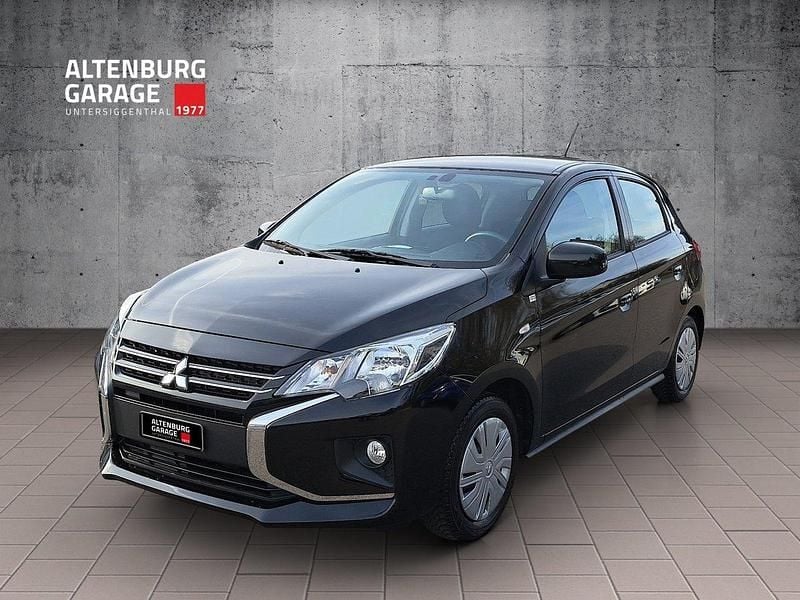 Schwarz Gebraucht 2023 Mitsubishi Space Star Inform Kleinwagen | CHF 14’500 (Fairer Preis) - Bild 1/4