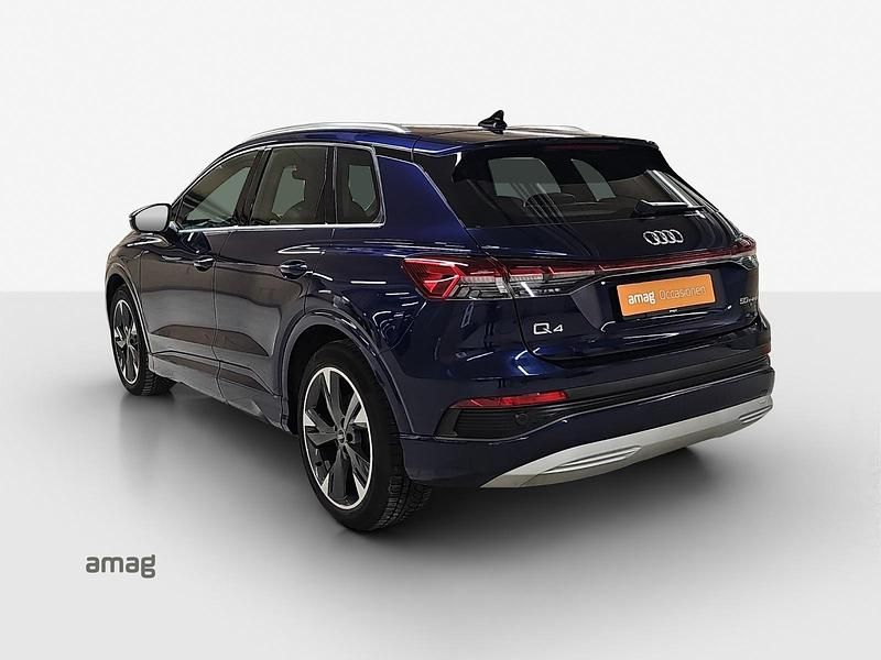 Gebraucht Audi Q4 e-tron Ambiente 219 kW (299 PS) 2021 Navarrablau metallic SUV