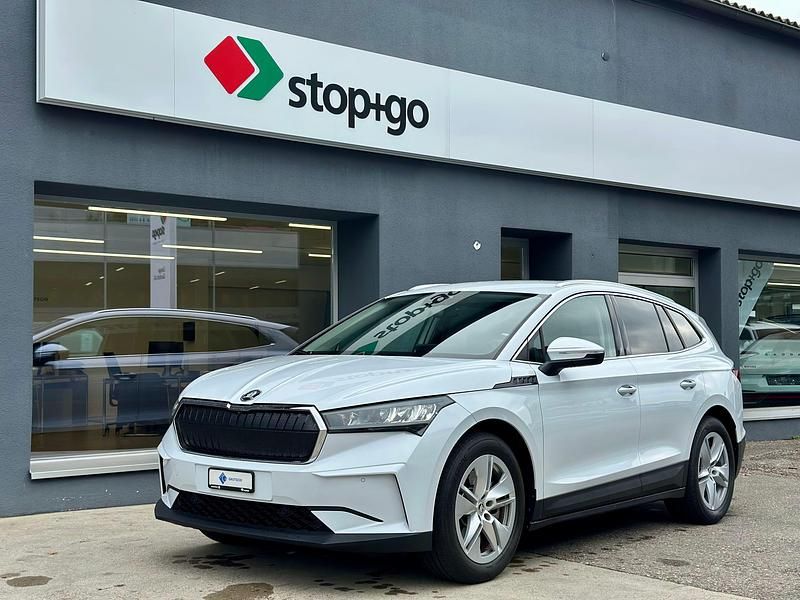 Weiss Gebraucht 2021 Skoda Enyaq iV SUV | CHF 30’900 (Superpreis) - Bild 1/4