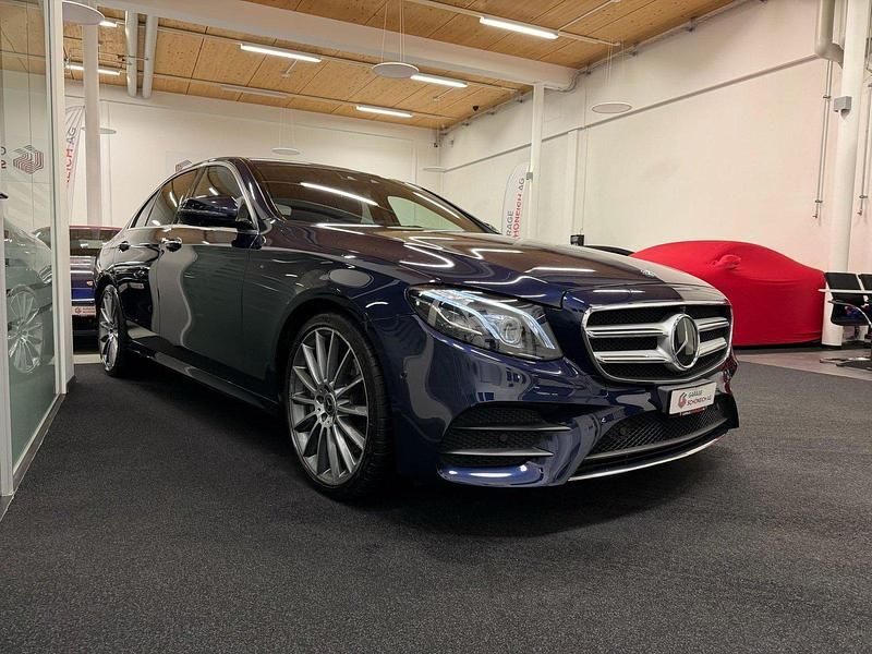 Gebraucht Mercedes E350 AMG line 258 PS (189 kW) 2019 Blau Limousine