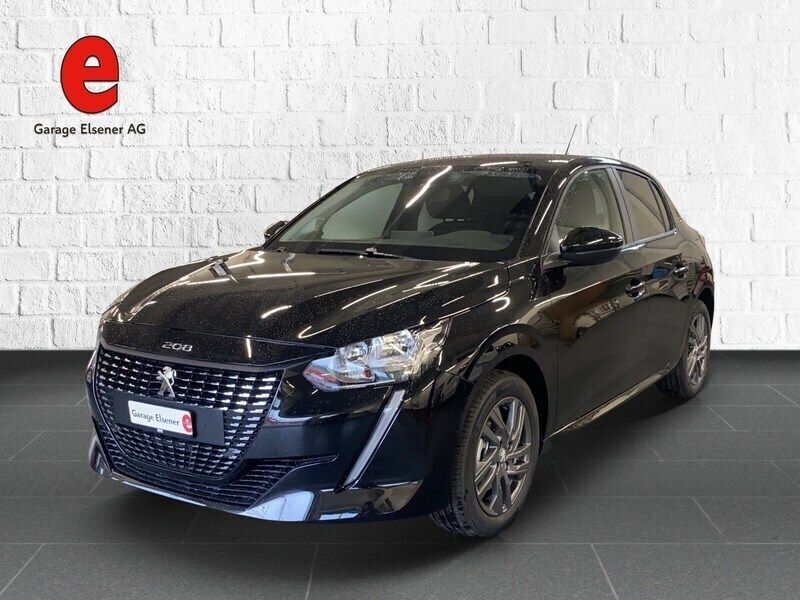 Schwarz Gebraucht 2022 Peugeot 208 Active Kleinwagen | CHF 20’900 (Teuer) - Bild 1/4