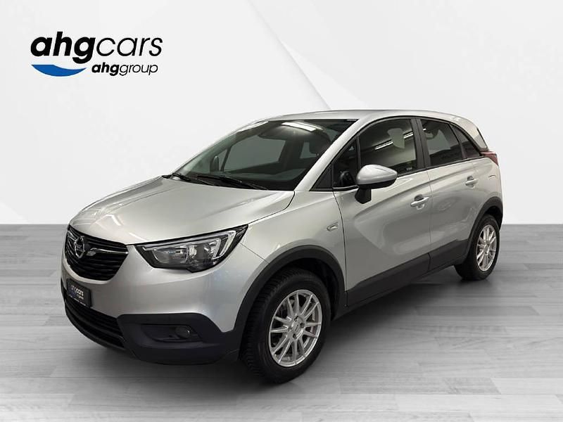 Gebraucht Opel Crossland X Enjoy 110 PS (80 kW) 2018 Silber SUV