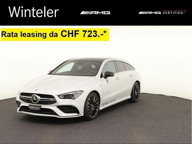Gebraucht Mercedes CLA35 AMG Shooting Brake AMG 306 PS (225 kW) 2021 Weiss Kombi