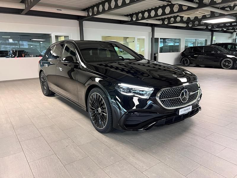 Neu Mercedes E220 AMG line 220 PS (161 kW) 2025 Schwarz Kombi