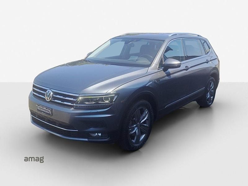 Platinum grey métallisée Gebraucht 2018 VW Tiguan Allspace Highline SUV | CHF 25’800 (Fairer Preis) - Bild 1/4