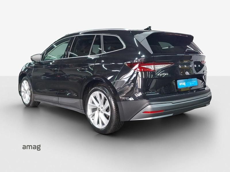 Gebraucht Skoda Enyaq iV 194 kW (265 PS) 2022 Magic schwarz, perleffekt SUV