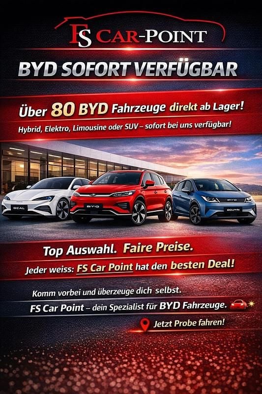 Neu 2025 BYD Seal U Design SUV | CHF 34’500 (Guter Preis) - Bild 1/1