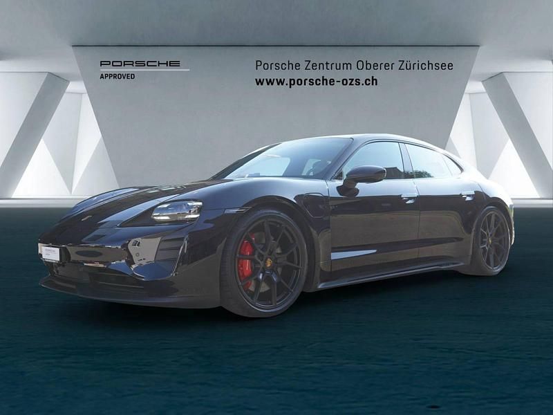 Schwarz Gebraucht 2022 Porsche Taycan GTS Sport Turismo Limousine | CHF 77’900 (Fairer Preis) - Bild 1/4