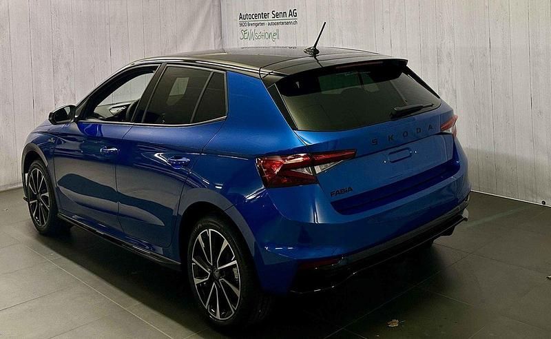 Neu Skoda Fabia Monte Carlo 150 PS (110 kW) 2025 Blau Limousine