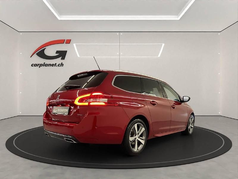 Gebraucht Peugeot 308 SW GT-line 131 PS (96 kW) 2017 Rot Kombi