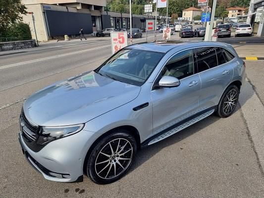 Gebraucht Mercedes EQC400 AMG line 300 kW (408 PS) 2021 Silber SUV
