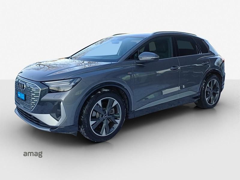 Taifungrau metallic Gebraucht 2022 Audi Q4 e-tron Ambiente SUV | CHF 32’990 (Guter Preis) - Bild 1/4