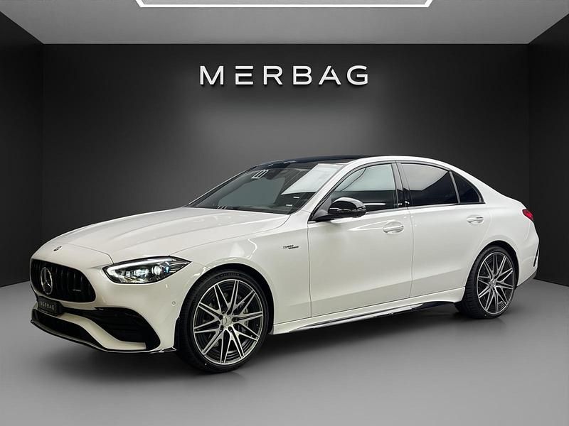 Weiss Gebraucht 2024 Mercedes C43 AMG Executive Limousine | CHF 90’800 - Bild 1/4