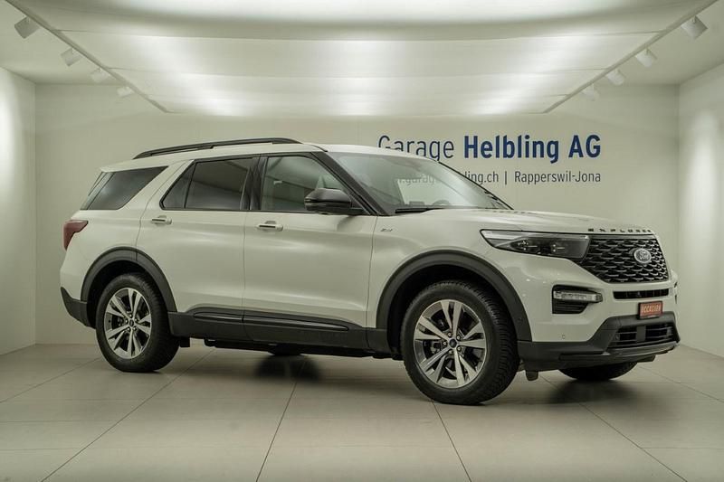 Weiss Gebraucht 2022 Ford Explorer ST-Line SUV | CHF 52’500 (Teuer) - Bild 1/4