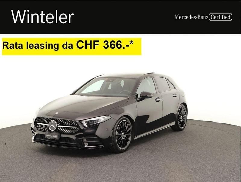 Gebraucht Mercedes A180 AMG line 136 PS (100 kW) 2023 Schwarz Limousine