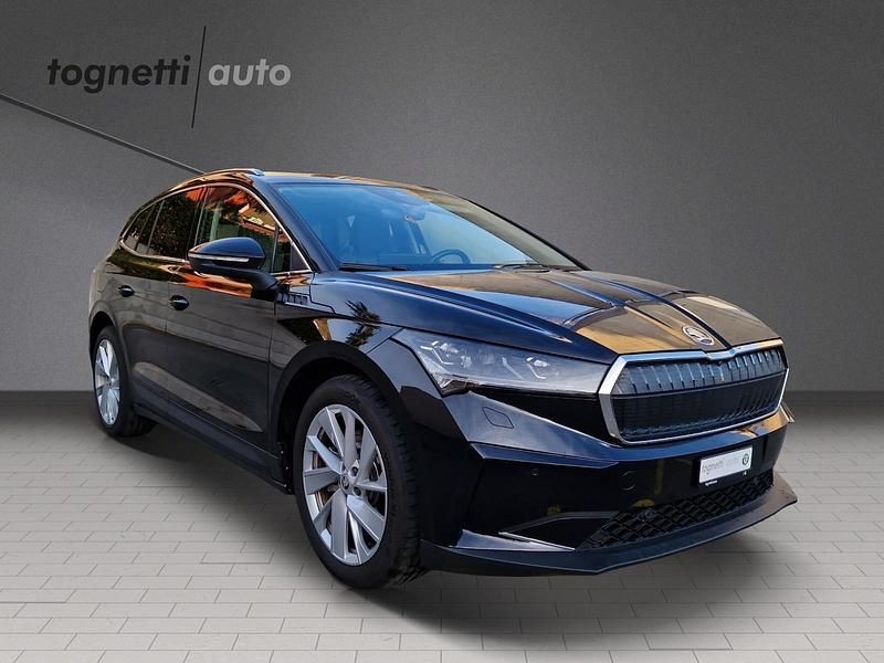 Gebraucht Skoda Enyaq iV 194 kW (265 PS) 2022 Schwarz SUV
