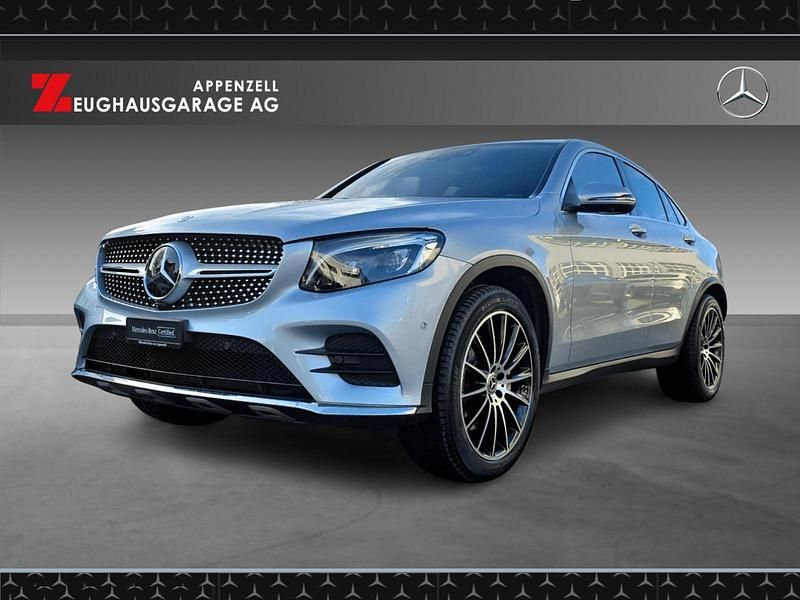 Silber Gebraucht 2017 Mercedes GLC300 AMG Coupé | CHF 33’900 (Fairer Preis) - Bild 1/4