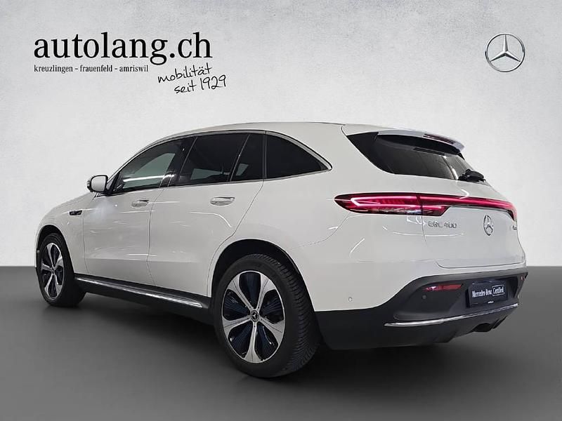 Gebraucht Mercedes EQC400 AMG line 300 kW (408 PS) 2021 Weiss SUV