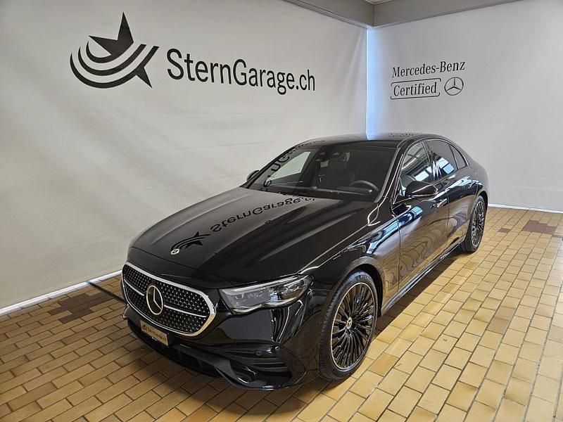 Neu Mercedes E450 AMG line 367 PS (269 kW) 2025 Schwarz Limousine