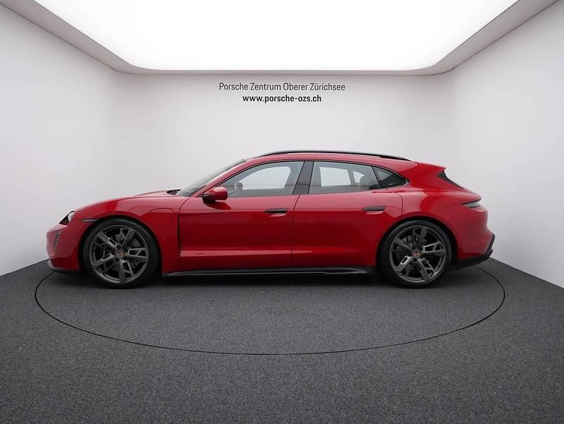 Gebraucht Porsche Taycan Sport Turismo 439 kW (598 PS) 2023 Rot Kombi