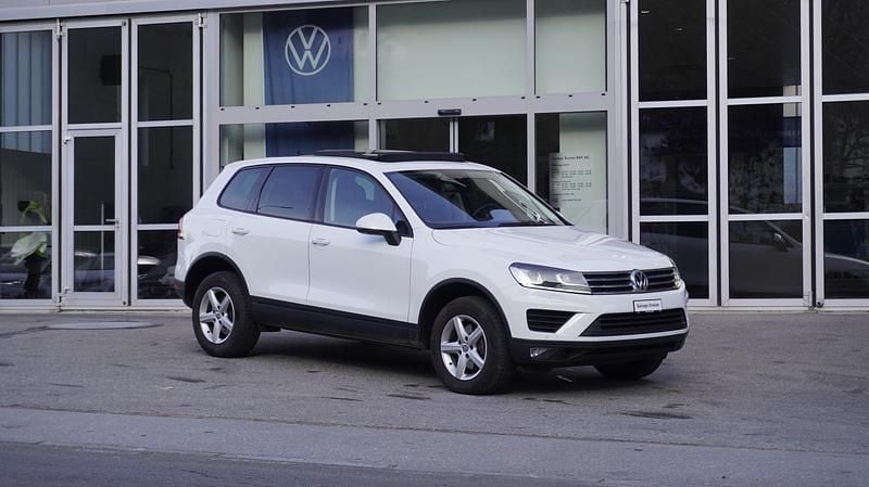 Weiss Gebraucht 2015 VW Touareg SUV | CHF 17’900 (Superpreis) - Bild 1/4