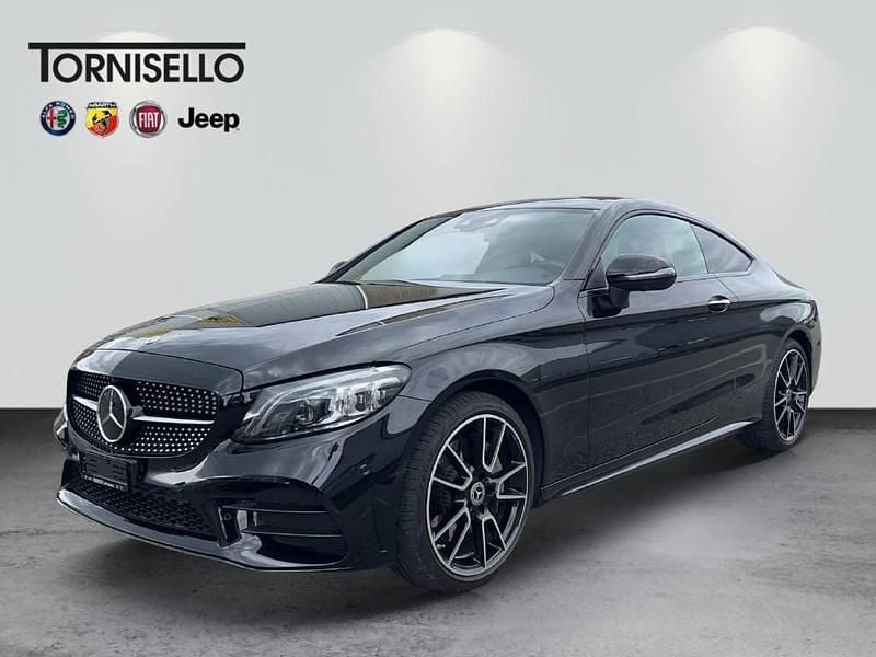 Schwarz Gebraucht 2018 Mercedes C300e AMG line Coupé | CHF 35’990 (Etwas zu teuer) - Bild 1/4