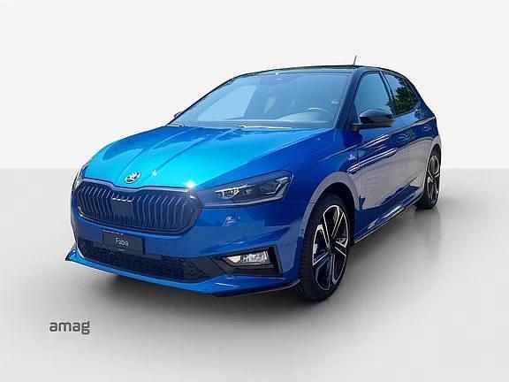 Race blau, met./schwarzes dach Neu 2025 Skoda Fabia Monte Carlo Kleinwagen | CHF 31’890 (Teuer) - Bild 1/4
