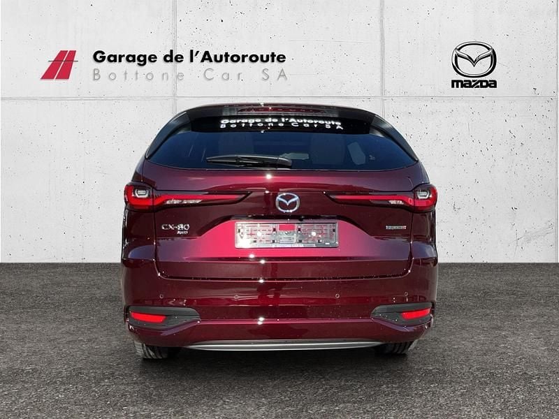 Gebraucht Mazda CX-80 Homura-Line 254 PS (186 kW) 2024 Rot SUV