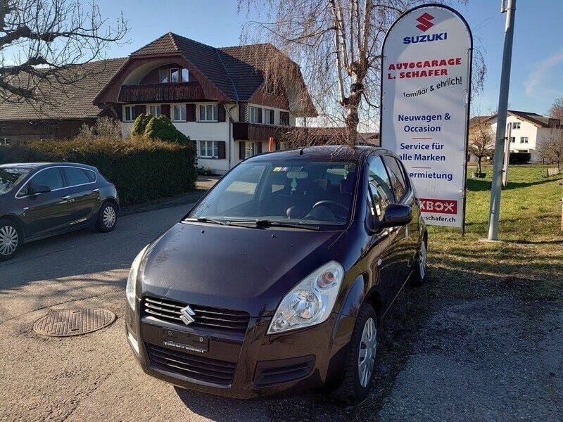 Gebraucht Suzuki Splash GL 94 PS (69 kW) 2011 Schwarz Kleinwagen
