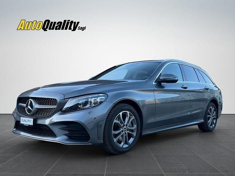 Gebraucht Mercedes C220 AMG line 194 PS (142 kW) 2018 Kombi