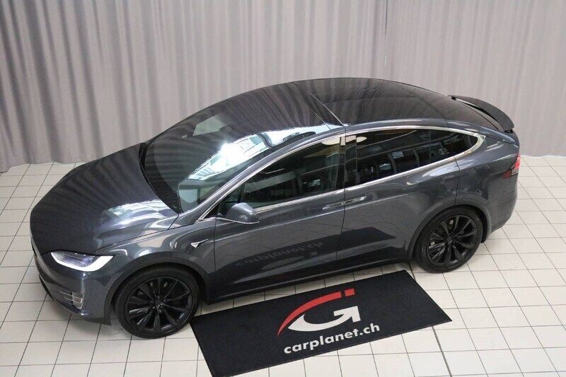Gebraucht Tesla Model X Long Range AWD 413 kW (562 PS) 2019 Grau SUV