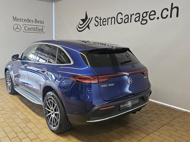 Gebraucht Mercedes EQC400 AMG line 300 kW (408 PS) 2021 Blau SUV