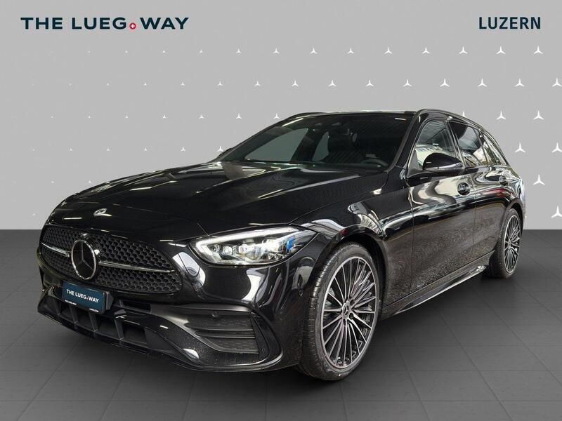 Gebraucht Mercedes C220 AMG line 197 PS (144 kW) 2025 Schwarz Kombi