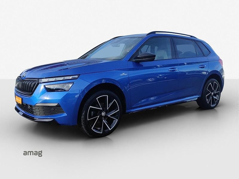 Gebraucht Skoda Kamiq Monte Carlo 110 PS (80 kW) 2022 Race blau, metallic SUV