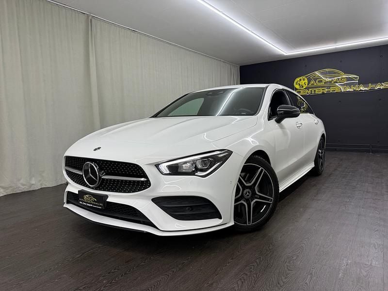 Gebraucht Mercedes CLA200 Shooting Brake AMG line 163 PS (119 kW) 2020 Weiss Kombi