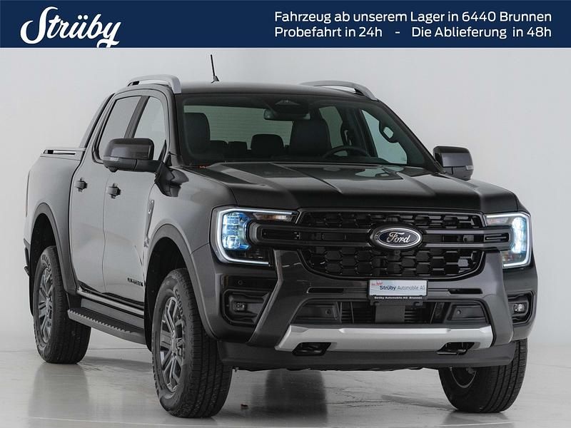 Neu Ford Ranger Wildtrack 205 PS (150 kW) 2025 Schwarz Abholung