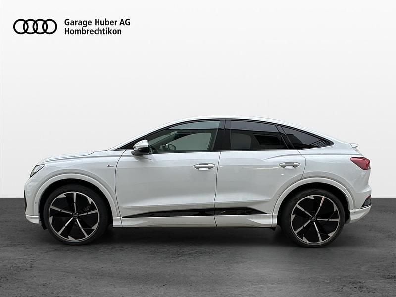 Gebraucht Audi Q4 Sportback e-tron Ambiente 194 kW (265 PS) 2023 Weiss SUV