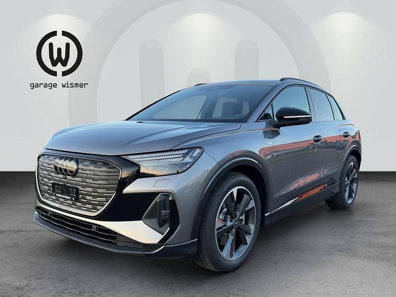 Grau Neu 2025 Audi Q4 e-tron Ambiente SUV | CHF 61’444 (Superpreis) - Bild 1/4