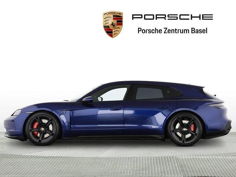 Neu Porsche Taycan Sport Turismo 514 kW (700 PS) 2025 Blau Kombi
